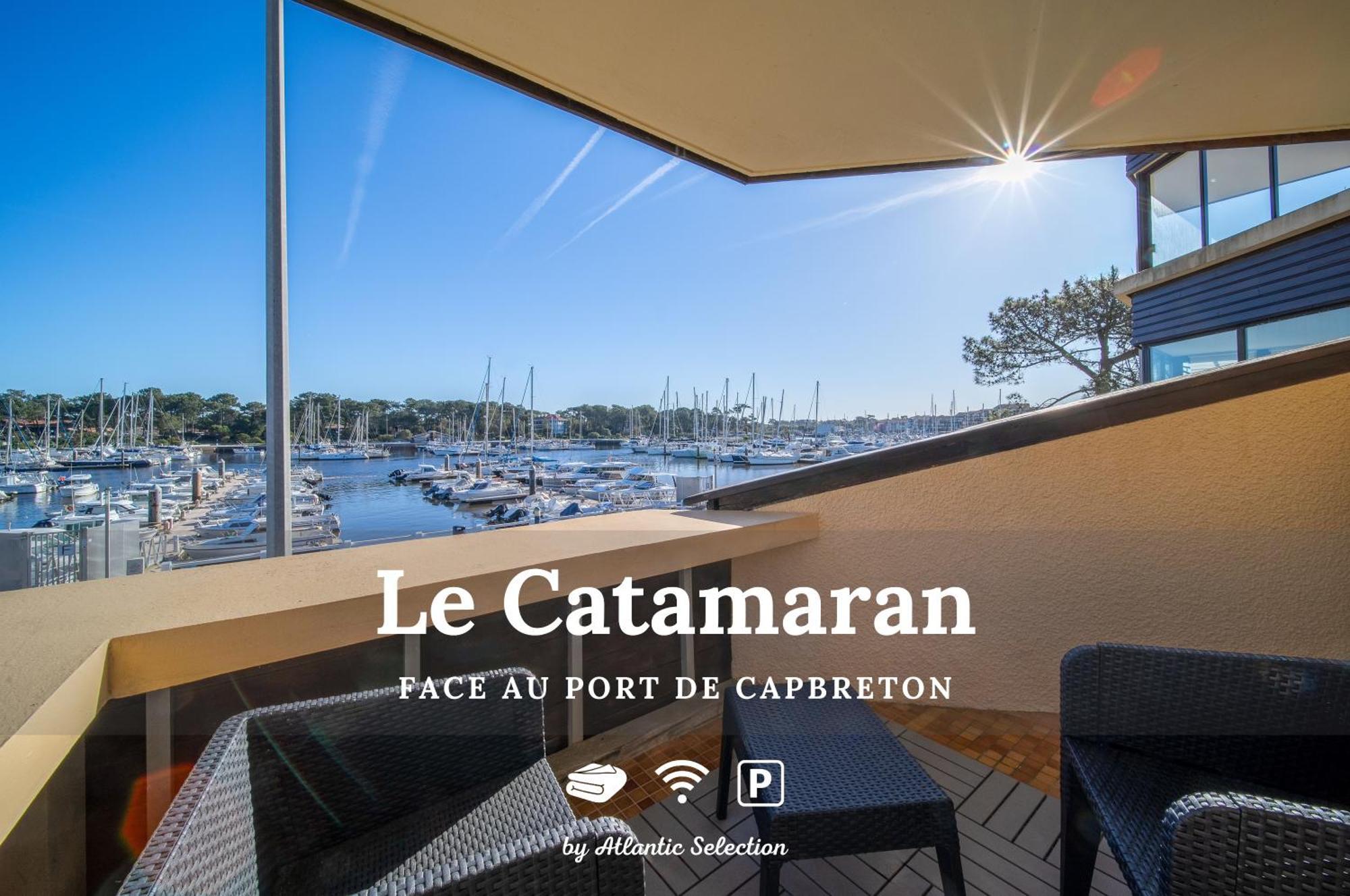 شقة Atlantic Selection - Le Catamaran - Face Au Port كابروتو المظهر الخارجي الصورة